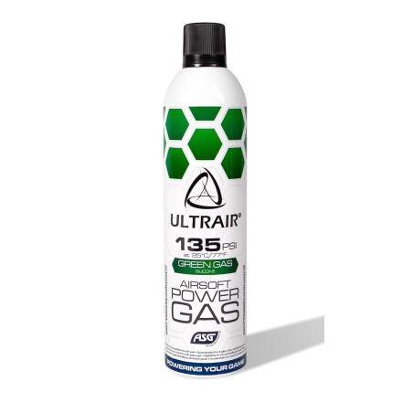 ASG - Bouteille de gaz airsoft 570ml - 135 PSI  (Siliconé)