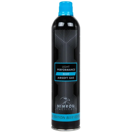 Nimrod Tactical - Bouteille de gaz airsoft Blue 500ml - 116 PSI (silicone)