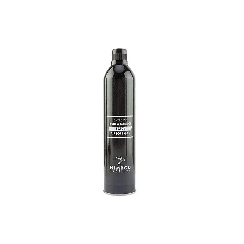 NIMROD TACTICAL - Bouteille de gaz airsoft Black 500ml - 203 PSI (silicone)