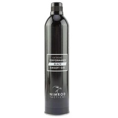 NIMROD TACTICAL - Bouteille de gaz airsoft Black 500ml - 203 PSI (silicone)
