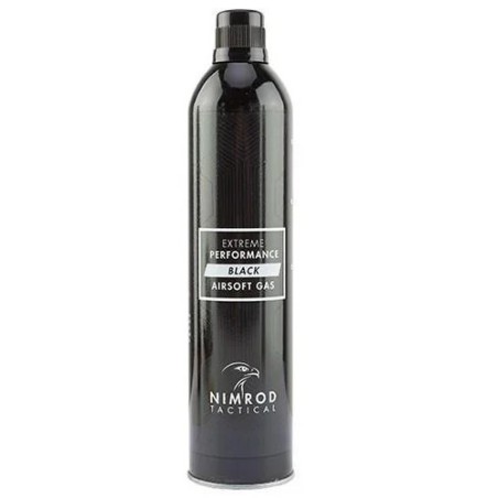 NIMROD TACTICAL - Bouteille de gaz airsoft Black 500ml - 203 PSI (silicone)