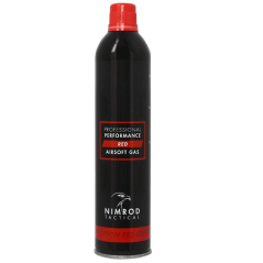 NIMROD TACTICAL - Bouteille de gaz airsoft Red 500ml - 174 PSI (silicone)