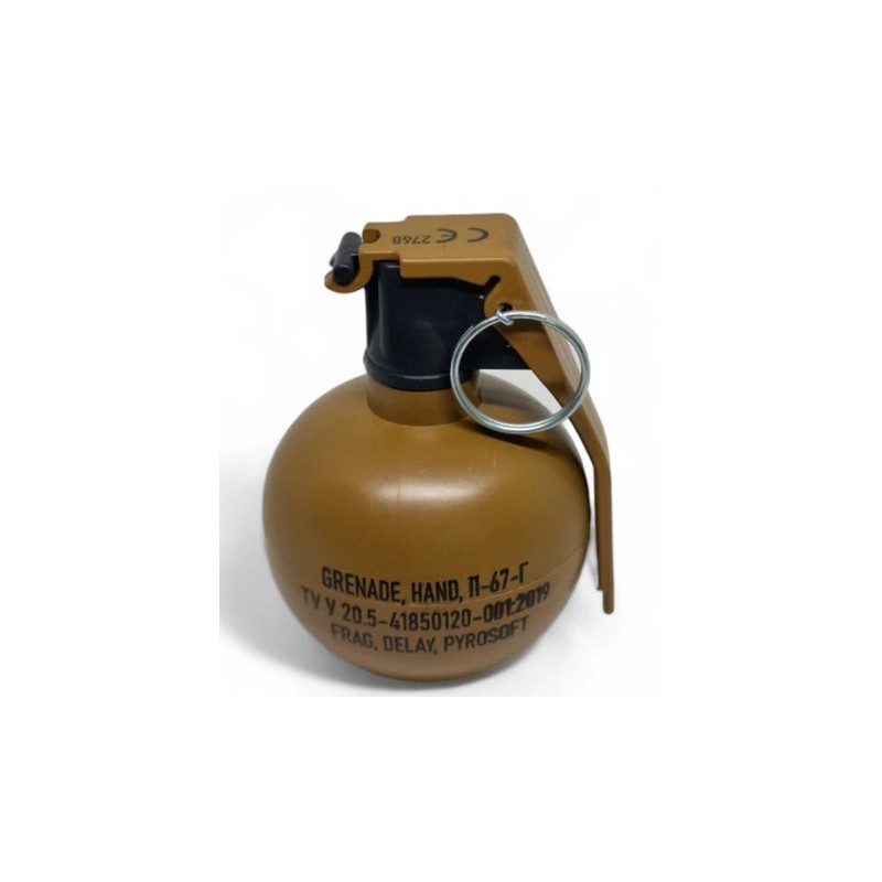 PYROSOFT - Grenade P-67-G NATO  - Craie Et Pois