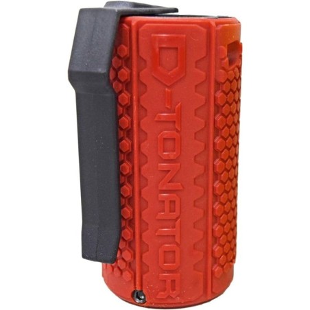 ASG - Grenade à gaz Réutilisable D-Tonator Rouge 150 Billes - Rouge