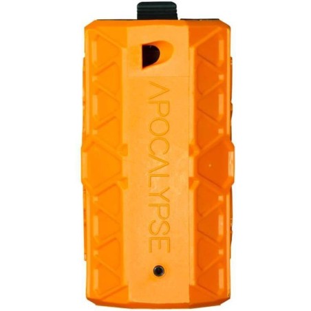 ASG - Grenade à gaz réutilisable Storm Apocalypse 155 billes - Orange