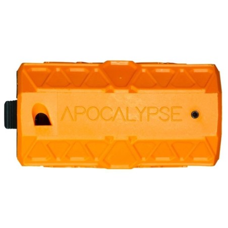 ASG - Grenade à gaz réutilisable Storm Apocalypse 155 billes - Orange