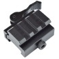 JS-TACTICAL - Réhausse Rail Picatinny QD 3 Slots - Noir