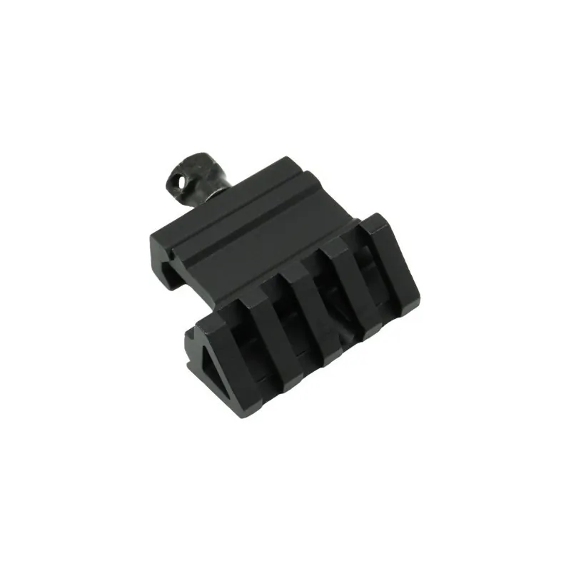 JS-TACTICAL - Rail picatinny incliné à 45° - Noir