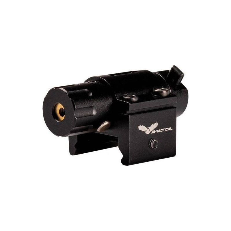JS-TACTICAL - Laser Rouge monte sur rail Picatinny - Noir