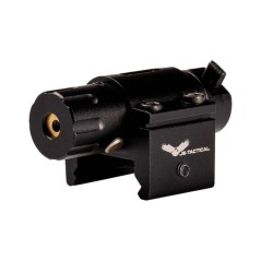 JS-TACTICAL - Laser Rouge monte sur rail Picatinny - Noir
