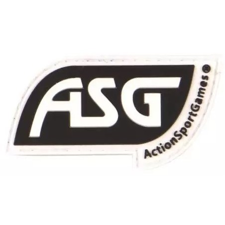 ASG - Patch ASG Velcro Pvc Noir