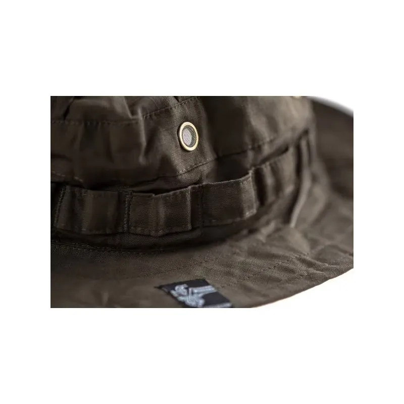 Œillet d'aération et passants du boonie Invader Gear Mod 2 Ranger Green, gros plan
