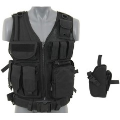 8Fields - Gilet tactique  - Noir