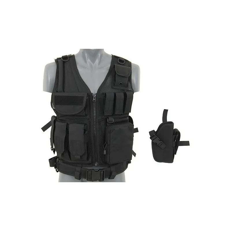 8Fields - Gilet tactique - Noir 8Fields - Gilet tactique - Noir