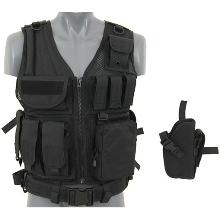 8Fields - Gilet tactique  - Noir