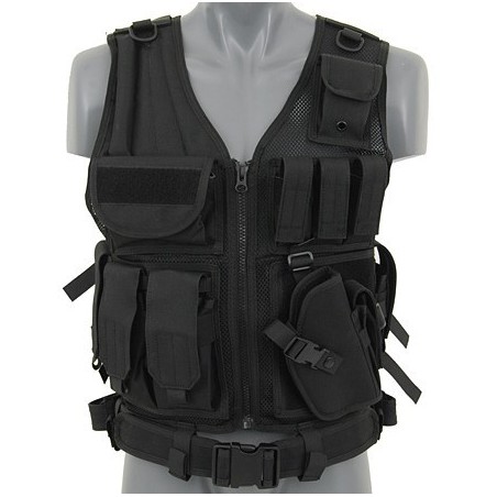 8Fields - Gilet tactique  - Noir