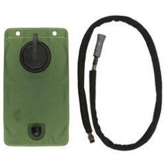 8Fields - Poche d'hydration de 1 litre - Vert Olive
