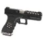 AW CUSTOM - Pistolet GBB VX0201 Hex Cut Full Métal - Noir AW CUSTOM - Pistolet GBB VX0201 Hex Cut Full Métal - Noir