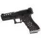 AW CUSTOM - Pistolet GBB VX0201 Hex Cut Full Métal - Noir AW CUSTOM - Pistolet GBB VX0201 Hex Cut Full Métal - Noir