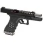 AW CUSTOM - Pistolet GBB VX0201 Hex Cut Full Métal - Noir AW CUSTOM - Pistolet GBB VX0201 Hex Cut Full Métal - Noir