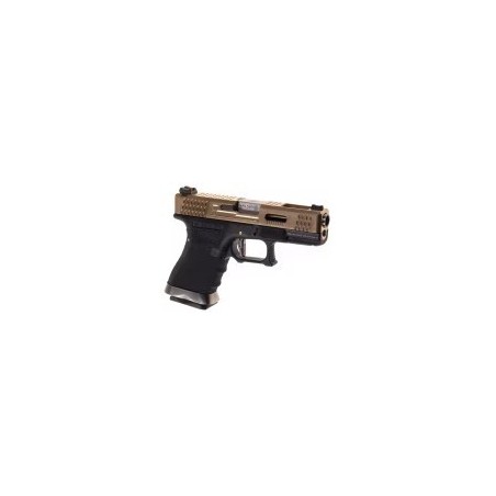 WE - Pistolet GBB G-Force 19 Metal Version - Or