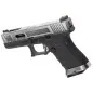 WE - Pistolet GBB G-Force 19 SV Barrel Métal Version - Argent