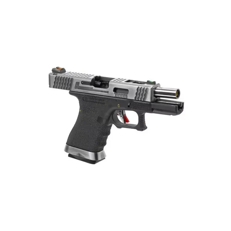 WE G-Force 19 SV canon externe argent sur base noire polyvalente