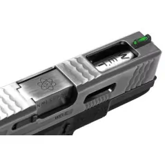 WE - Pistolet GBB G-Force 19 SV Barrel Métal Version - Argent