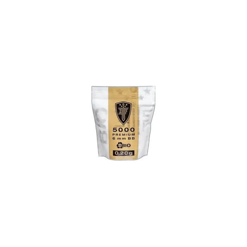 ELITE FORCE - Billes Elite Force Biodégradable Blanche 0.20g X 5000 bbs