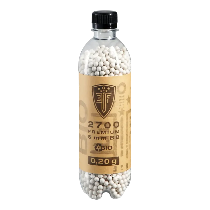 ELITE FORCE - Billes Elite Force Biodégradable Blanche 0.20g X 2700 bbs