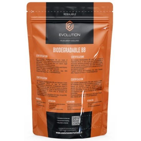 Evolution International - Billes Biodégradable 0.32g High Performance 1Kg - blanche