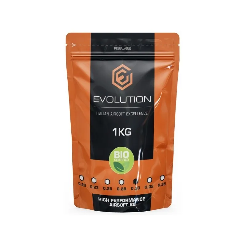 Evolution International - Billes Biodégradable 0.30g High Performance - blanche Evolution International - Billes Biodégradable 0.30g High Performance - blanche