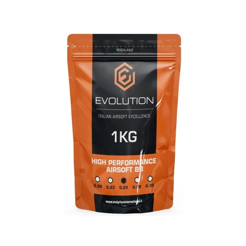 Evolution International - Billes 0.25g High Performance 1Kg - Blanche Evolution International - Billes 0.25g High Performance 1Kg - Blanche