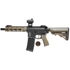 Evolution International - Réplique AEG Recon 10 Carbontech en pack viseur - Noir et Tan