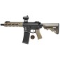 Evolution International - Réplique AEG Recon 10 Carbontech en pack viseur - Noir et Tan