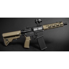 Evolution International - Réplique AEG Recon 10 Carbontech en pack viseur - Noir et Tan