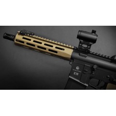 Evolution International - Réplique AEG Recon 10 Carbontech en pack viseur - Noir et Tan