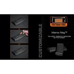 Evolution International Recon 10" Noir – AEG Carbontech M-LOK & ETS III | Zn-Airsoft.fr