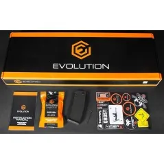 Evolution International Recon 10" Noir – AEG Carbontech M-LOK & ETS III | Zn-Airsoft.fr