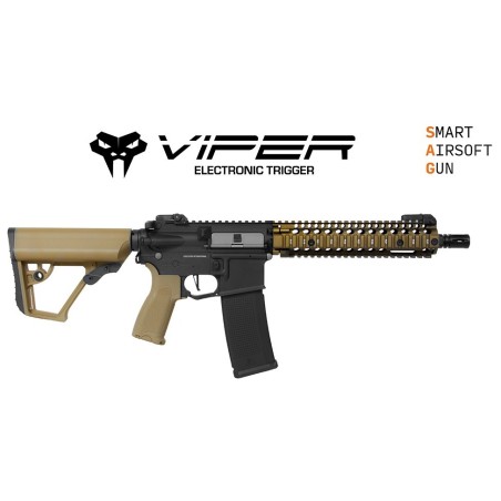 Evolution International - Réplique AEG Recon 3.0 Viper MK18 Mod. 1 BB - Noir et Tan