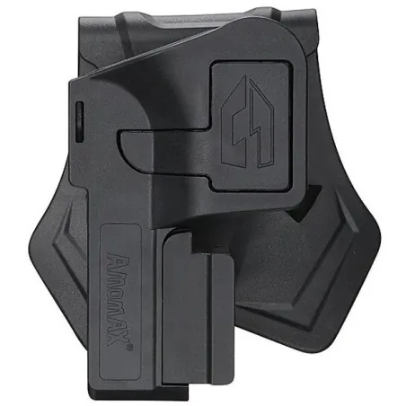 AMOMAX - Holster Rot360 Universel Pour Pistolet Avec Rail - Noir