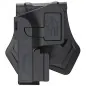 AMOMAX - Holster Rot360 Universel Pour Pistolet Avec Rail - Noir AMOMAX - Holster Rot360 Universel Pour Pistolet Avec Rail - Noir