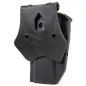 AMOMAX - Holster Rigide Universel Pour HI-CAPA Avec Optique - Noir AMOMAX - Holster Rigide Universel Pour HI-CAPA Avec Optique - Noir