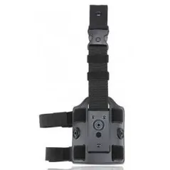 Amomax Plaque de cuisse – Noir | Zn-Airsoft