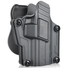 Holster Universel G2 CYTAC Noir | 150+ Pistolets | Rotation 360° Airsoft Paddle