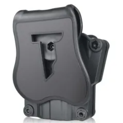 Holster Universel G2 CYTAC Noir | 150+ Pistolets | Rotation 360° Airsoft Paddle