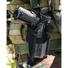 Amomax Holster universel droitier Noir | Zn-Airsoft