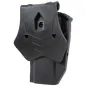 AMOMAX - Holster universel pour M92 / M9 avec protection d'optique - Noir AMOMAX - Holster universel pour M92 / M9 avec protection d'optique - Noir
