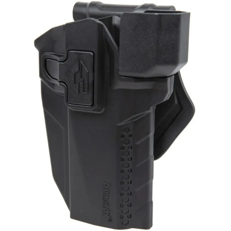 AMOMAX - Holster universel pour M92 / M9 avec protection d'optique - Noir AMOMAX - Holster universel pour M92 / M9 avec protection d'optique - Noir