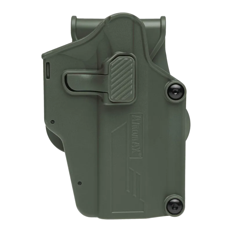 Amomax - Holster rigide universel compatible 80+ pistolets - Olive